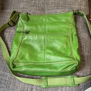 The Sak Green Leather Purse
